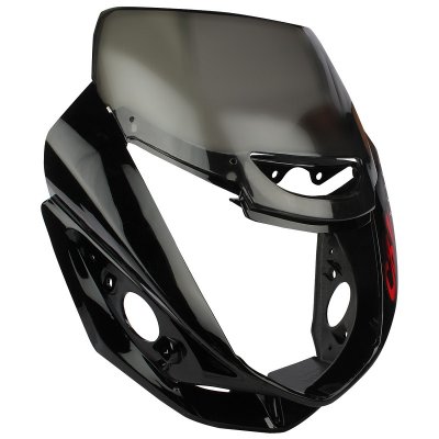 Front Fairing With Visor Glass CBZ Xtreme Black