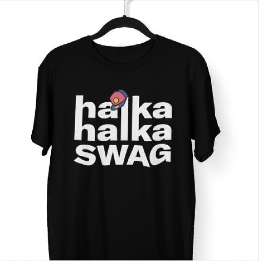 Halka Halka Swag T Shirt for Bikers