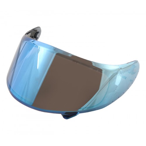 Irridium Blue Visor with pins Axor Apex Helmet