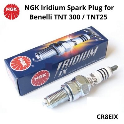 NGK Iridium Spark Plug For Benelli TNT 300-TNT25 (CR8EIX)