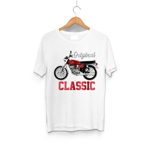 Original RX 100 Classic Pollycotton T Shirt for Men White (RX100TW1)