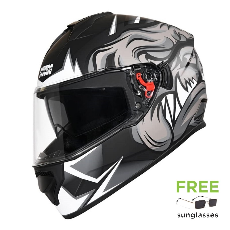 Studds Drifter D2 N4 Matt Black Full Face Helmet L 580mm