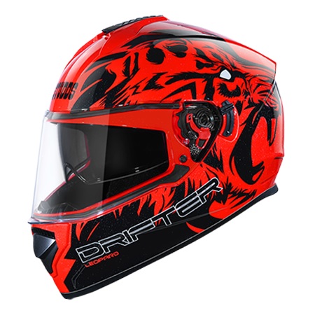 Studds Drifter D2 RED N9 Full Face Helmet (SDD2N9)