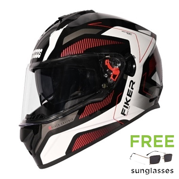 Studds Drifter D5 Black N2 Full Face Helmet (SDD5N2)
