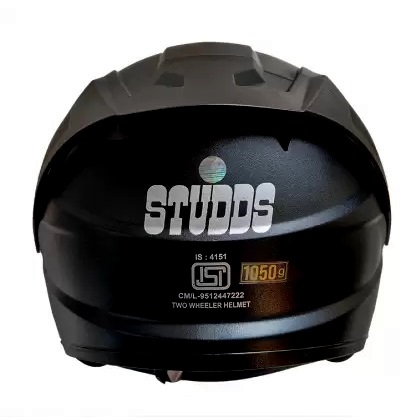 Studds Raider Full Face Helmet With Spoiler Black
