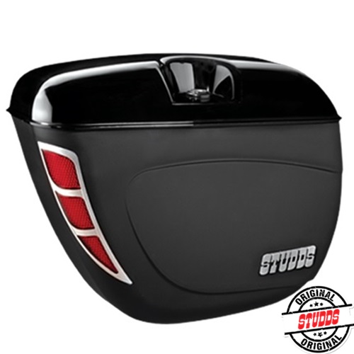 Studds Safari Box For Bike Black With Universal Fitment Clamps (STSb2)