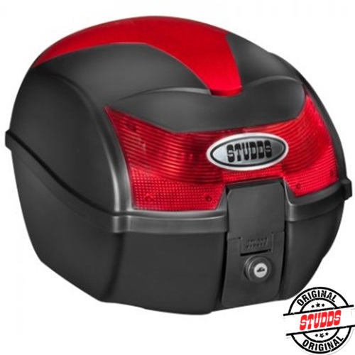 Studds Top Case For Bikes & Scooters Cherry Red (STCCR01)