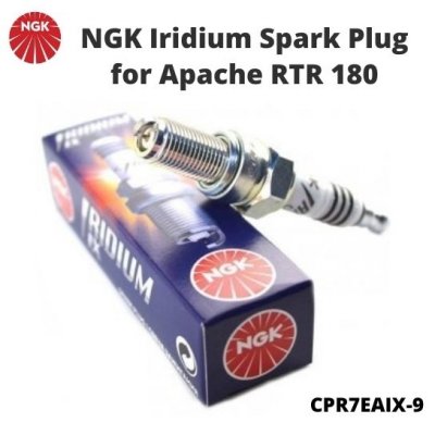 NGK Iridium Spark Plug For TVS Apache RTR 180 (CPR7EAIX-9-AP)