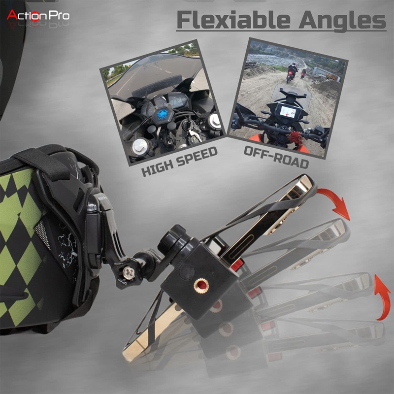 Action Pro Helmet Chin Mount Mobile Smartphone Action Camera