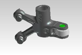 Arm Comp Valve Rocker Exhaust Right 4V Royal Enfield Interceptor 650, Continental GT 650 BS6