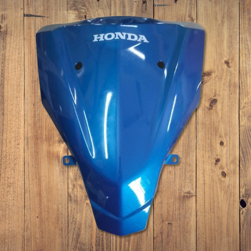Genuine Kalpurze Blue Front Nose Cover Panel – Compatible with Honda Activa 6G Models (Premium High-Impact Decent Blue Metallic Center Cowl Fairing)
