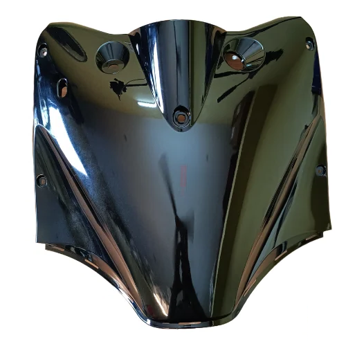 Premium Front Inner Cover / Leg Shield Dashboard Panel – Compatible with Honda Aviator (Painted Glossy Pearl Black)