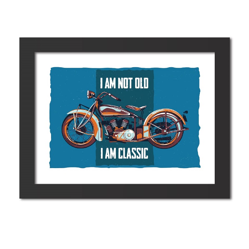 I am Not Old I Am Classic Photo Frame 12X9 inch Without Glass