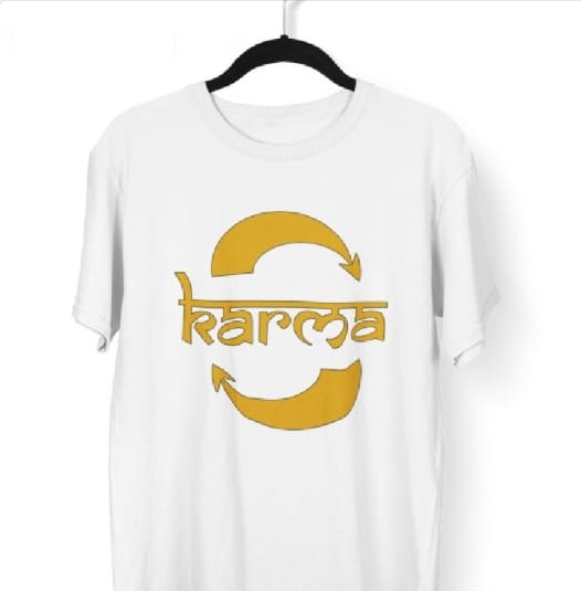 Karma T Shirt For Bikers