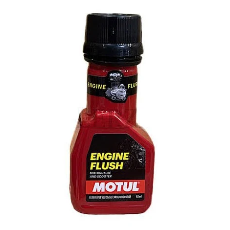 Motul Engine Flush for Motorcycles & Scooters - 50ml (Pre-Oil-Change Additive)