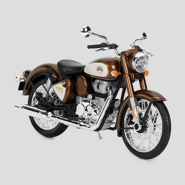 Royal Enfield 1:12 Miniature New Classic 350 - Medallion Bronze