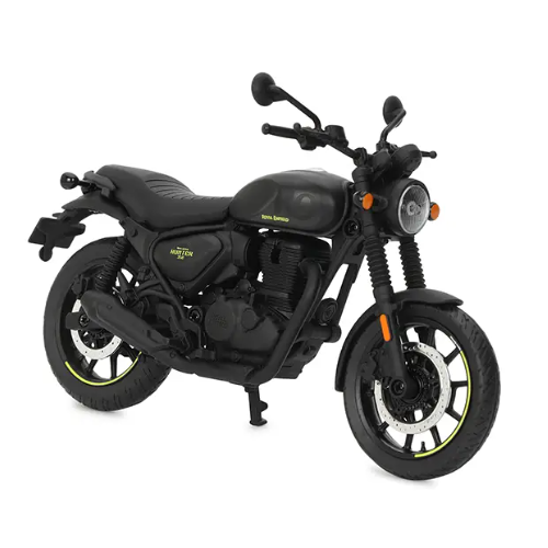 Official 1:12 Scale Diecast Miniature Motorcycle Model of Hunter 350 Graphite Grey (Part: RLCSMO260002)