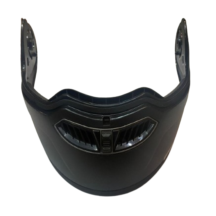 Steelbird Spare Chinguard / Jaw-Dashing SBA7 Helmet Black (SCGSBA7)