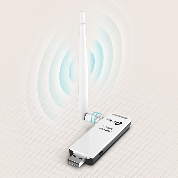 TP-Link TL-WN722N 150Mbps High Gain Wireless USB Adapter