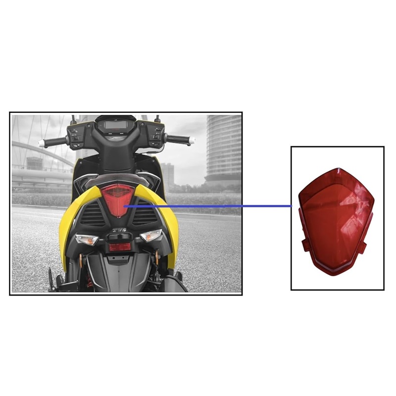 Tail Light Glass TVS Ntorq