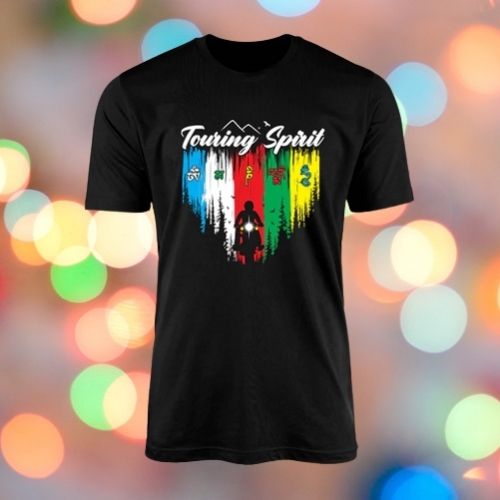 Touring Spirit T Shirt for Bikers