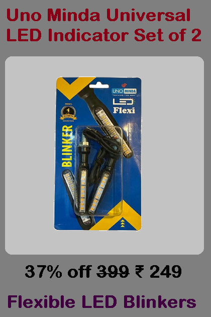 Uno Minda Universal LED Indicator Set of 2 (TD-5001L)