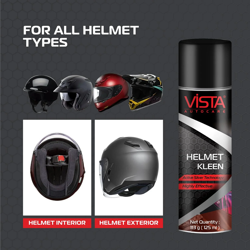 Vista Helmet kleen Foam Based Helmet Interior Cleaner (VFBHIC1)