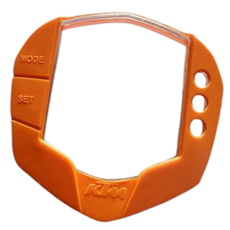 KTM Meter Glass Speedometer Top Cover Upper (Orange) for Duke & RC 125/200/390 (2005-2018) - SKU: MGKTM1O